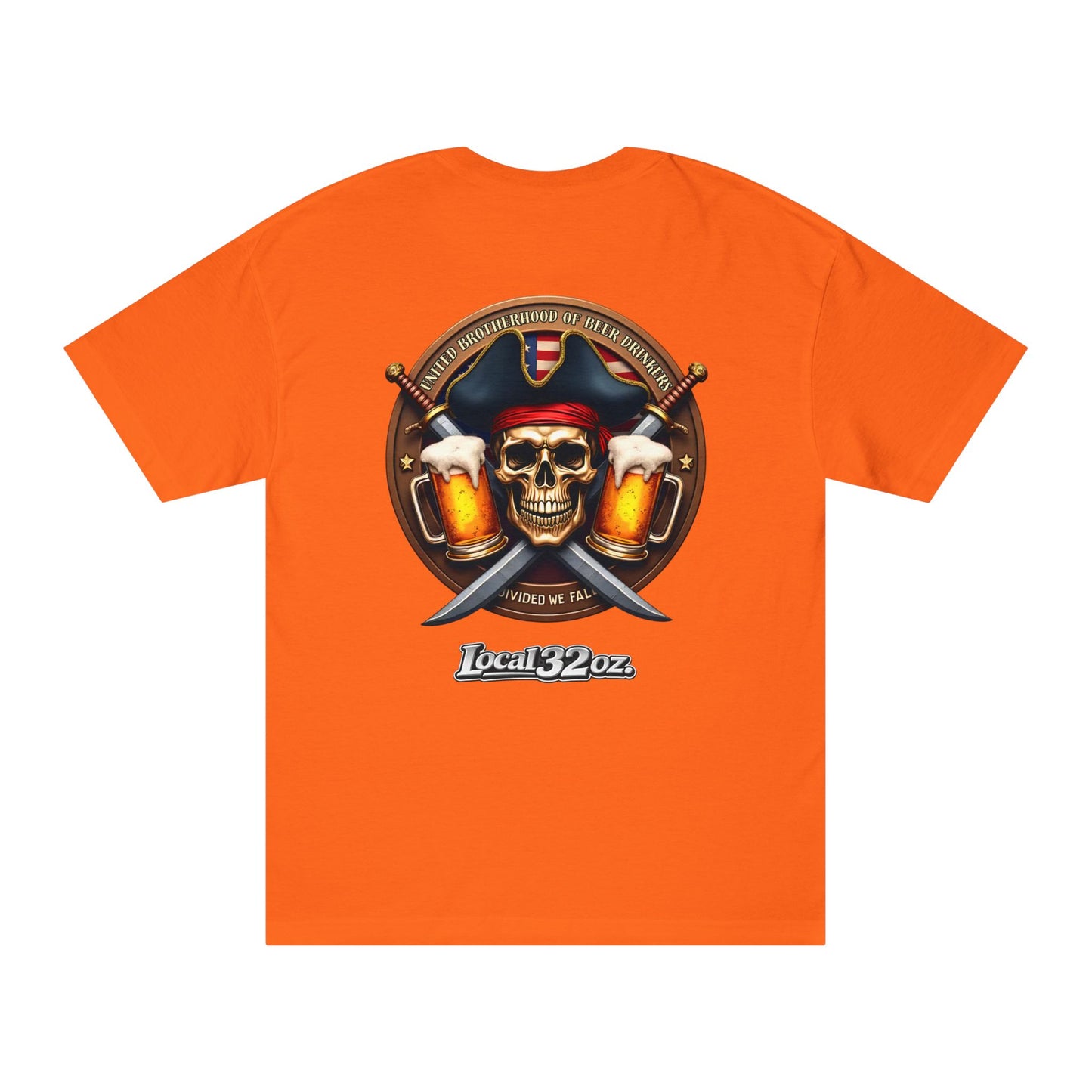 Local 32 oz. Pirate Tee. Heavy cotton American Apparel.