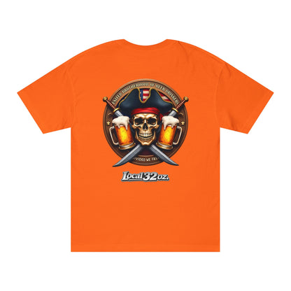 Local 32 oz. Pirate Tee. Heavy cotton American Apparel.