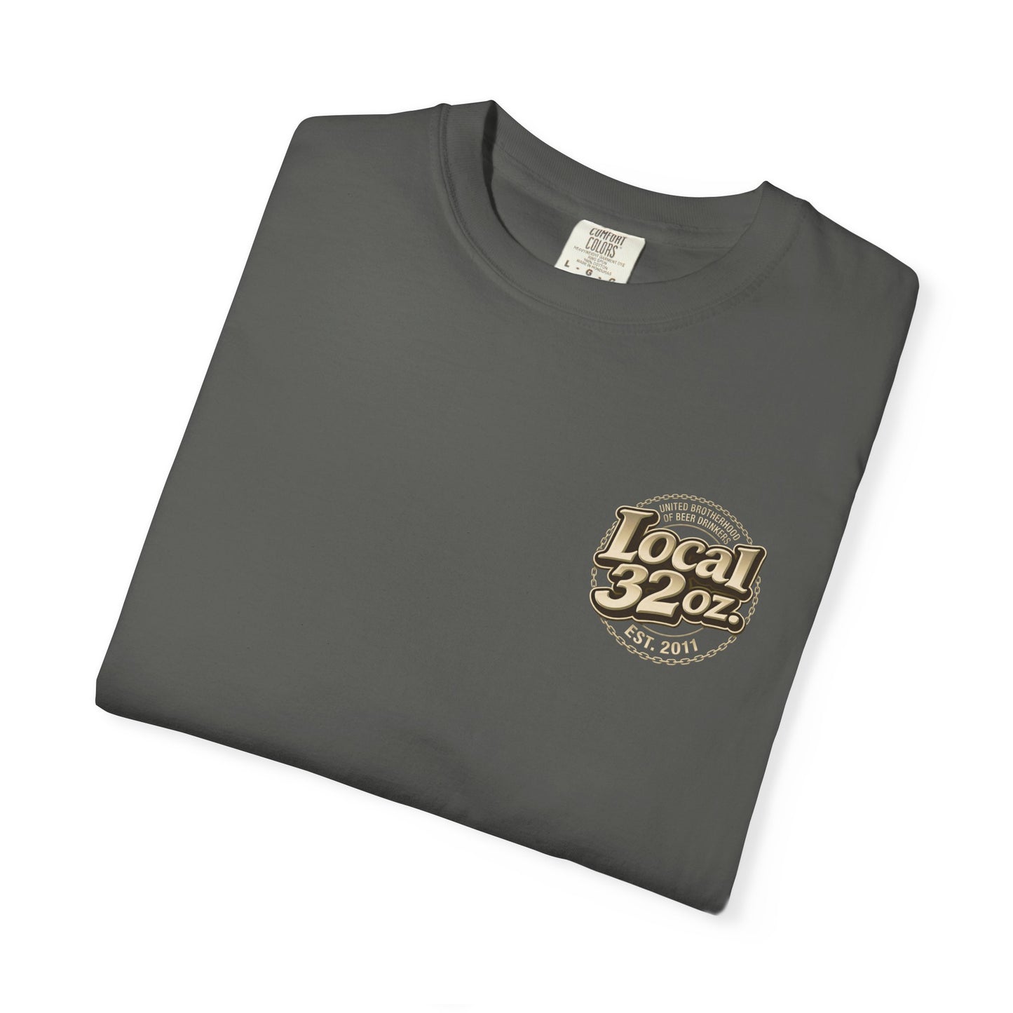 Local 32 oz. Welding division Graphic Tee ("Penetration Guaranteed")