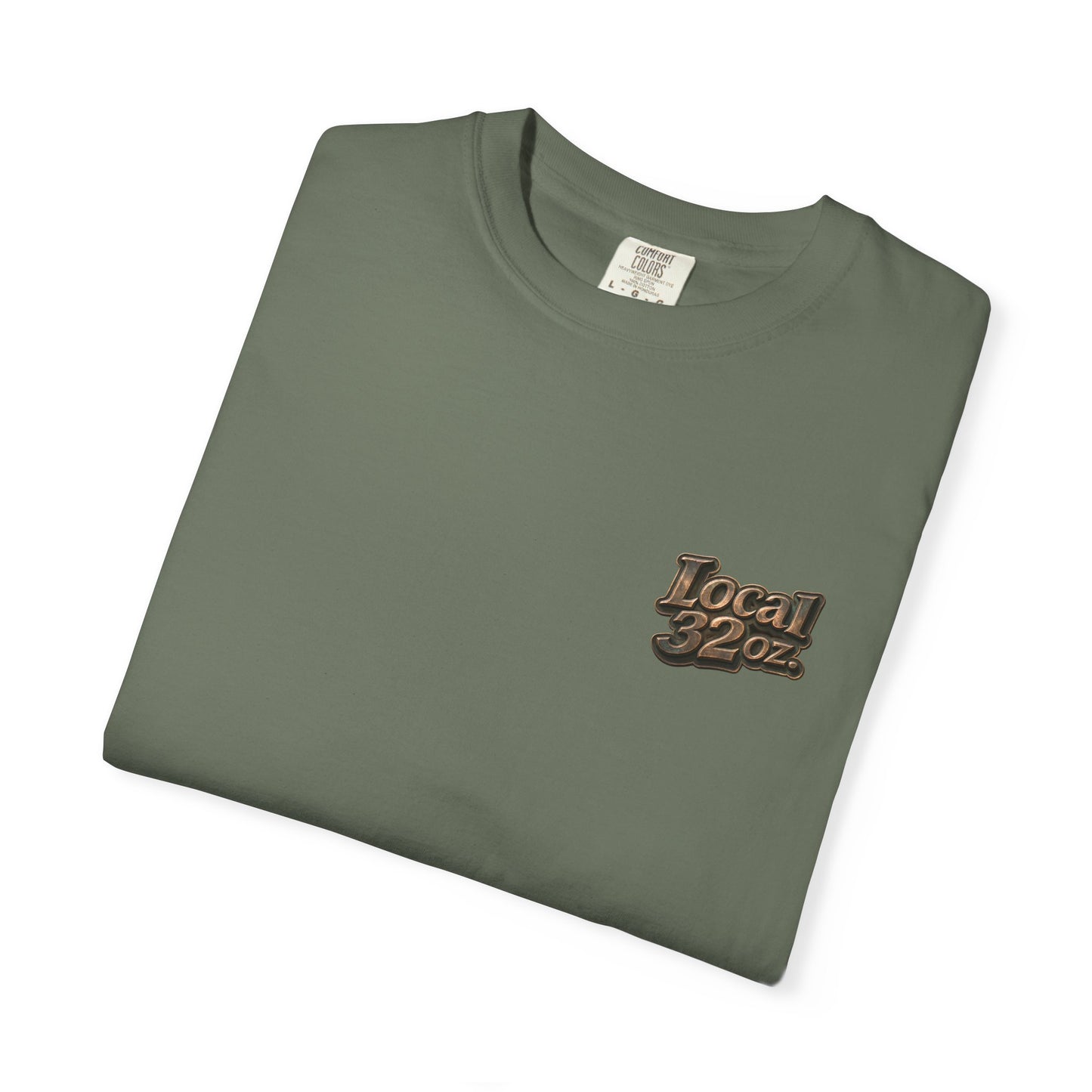 Welding Division T-Shirt — "Local 32 0z" American Flag Logo