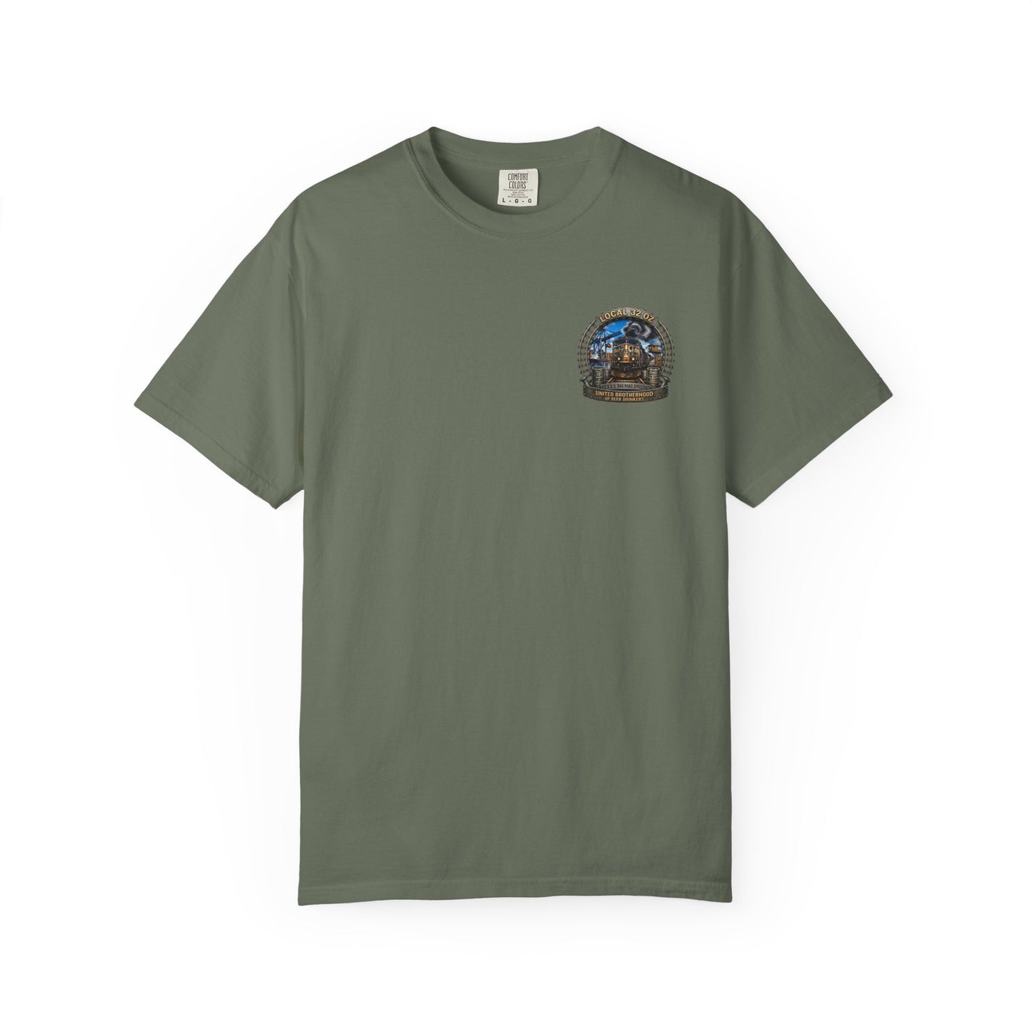 Railroad T-Shirt — "Local 32 Oz" Vintage Railroad Brotherhood Tee
