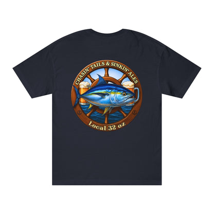 Beer Drinkers Union Heavy Cotton- Fishing and Beer Graphic Design