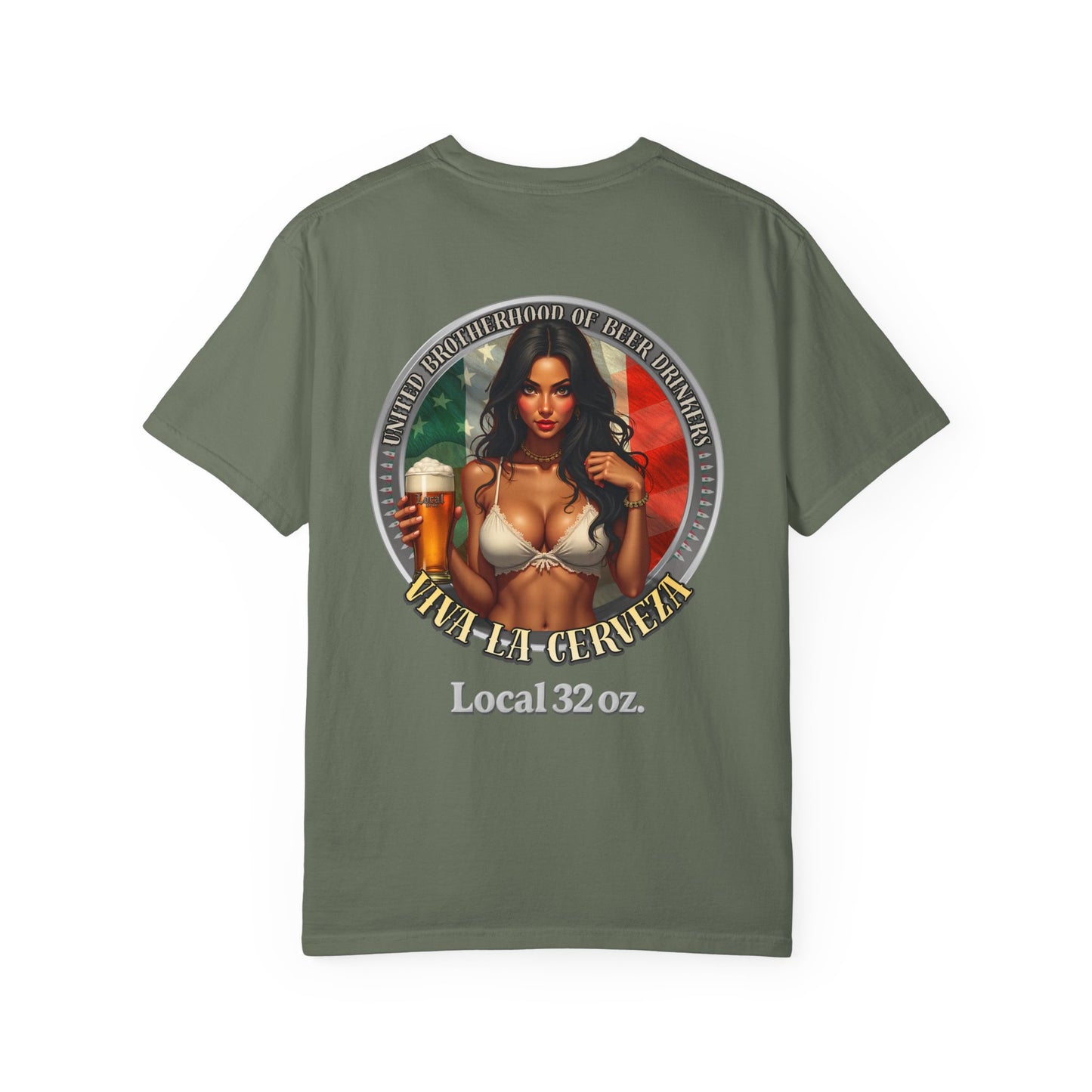 Local 32 oz. Viva La Cerveza graphic tee
