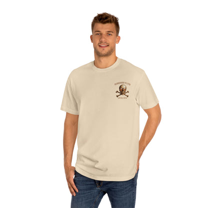 Skull and Bones Local  32 oz. Tee heavy cotton.