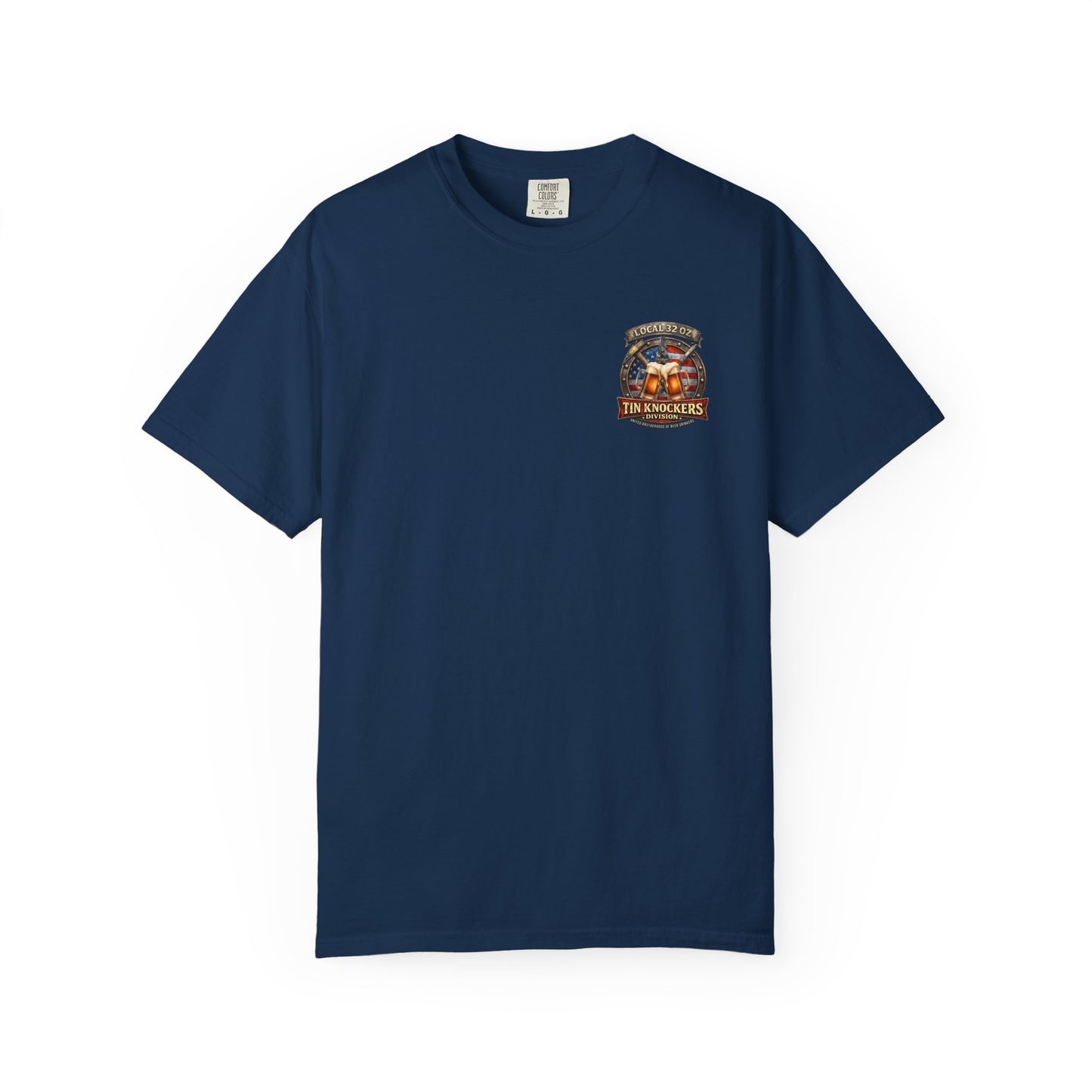 Tin Knockers Division T-Shirt — Local 32 oz.