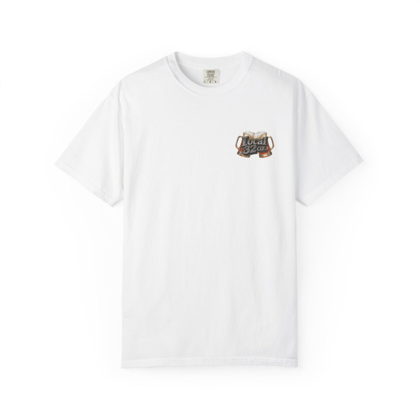 Construction Crew Graphic T-Shirt — "Local 32 oz" Heavy Equipment Design