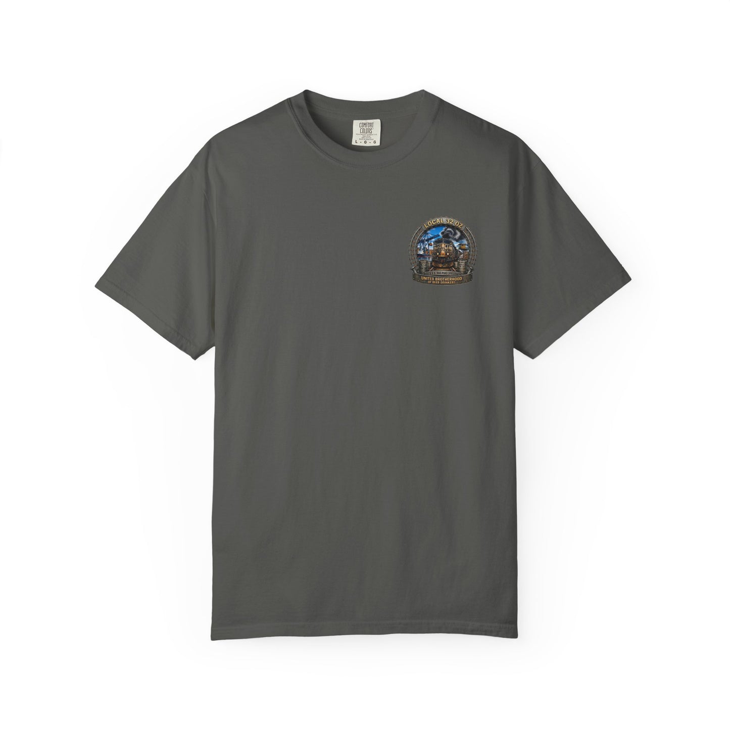 Railroad T-Shirt — "Local 32 Oz" Vintage Railroad Brotherhood Tee