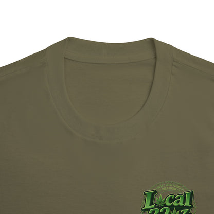 Growers Division T-Shirt – "Local 32 Oz" Cannabis & Craft Beer Graphic Tee