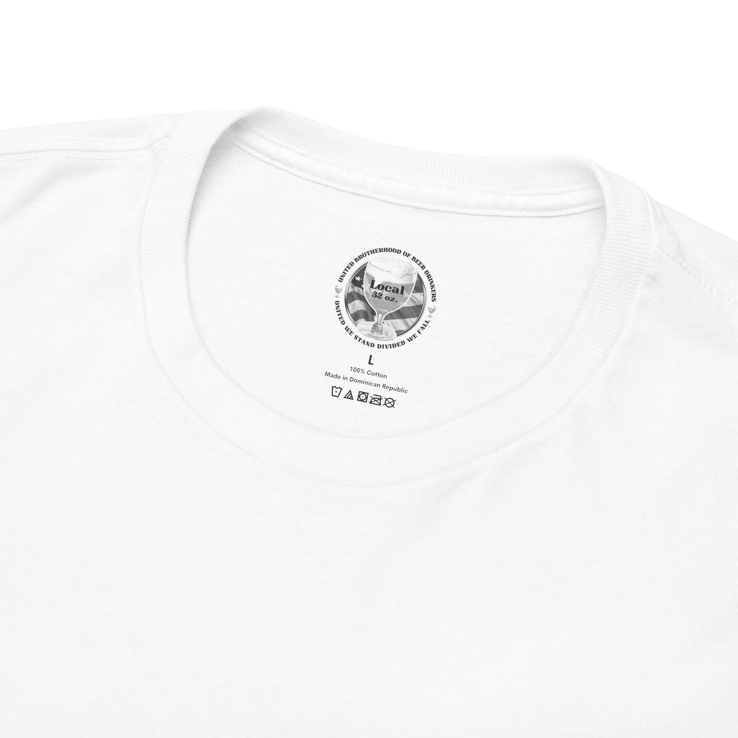 Local 32oz. Beer Drinkers Union Unisex Bikini-N-Beer Tee. Two of your favorite things on one shirt.