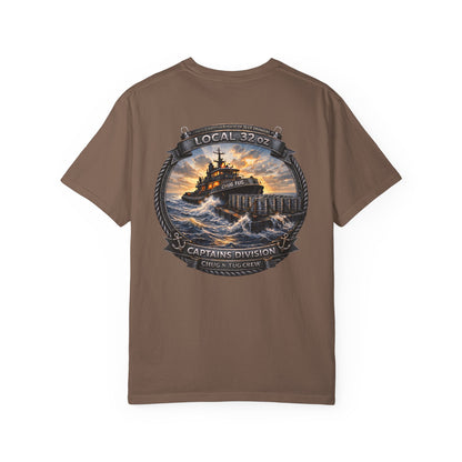 Local 32oz Captains Division Graphic Tee. Heavy Cotton