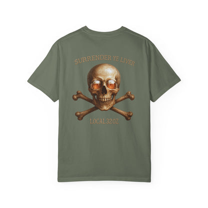 Local 32 oz. Skull and Bones Heavy Cotton