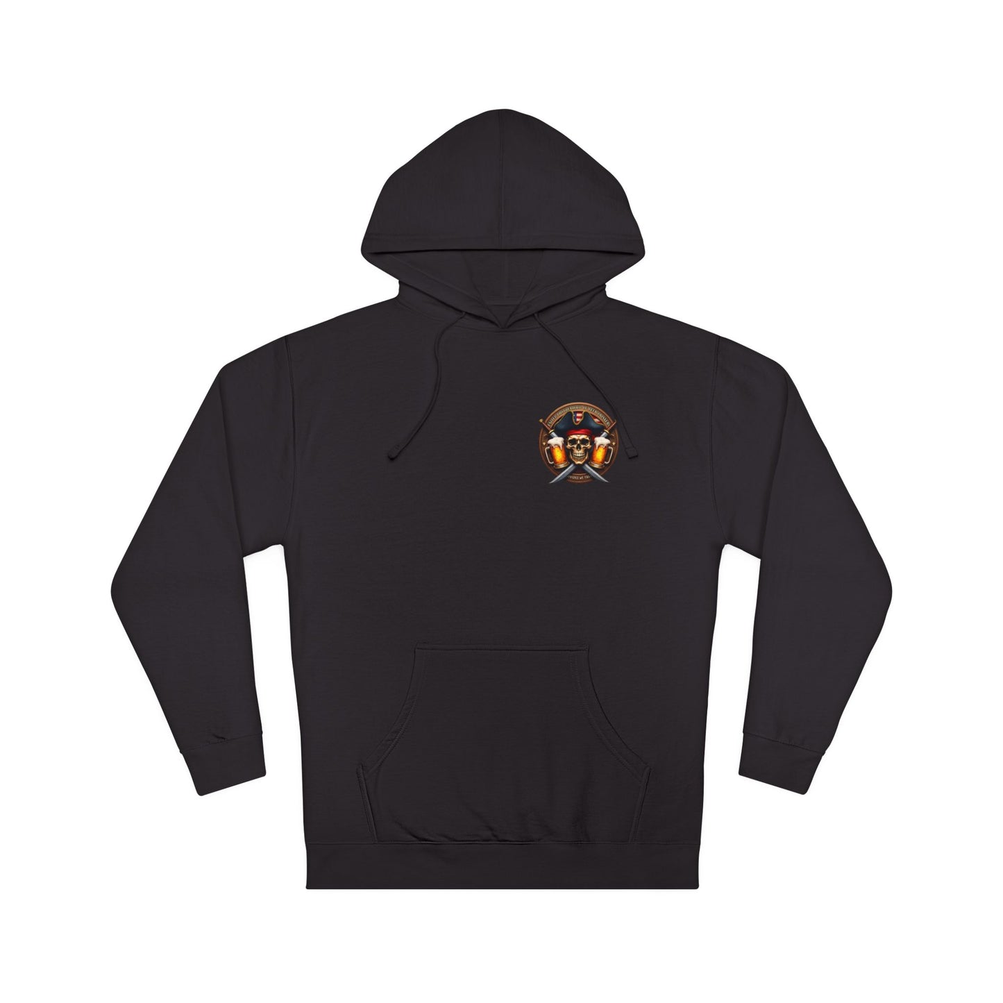 Beer Drinkers Local 32 oz. Pirate Hoodie.