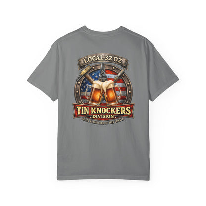 Tin Knockers Division T-Shirt — Local 32 oz.