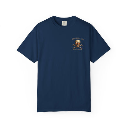 Local 32 oz. Skull & Crossbones T-Shirt — "Surrender Ye Liver" Heavy cotton