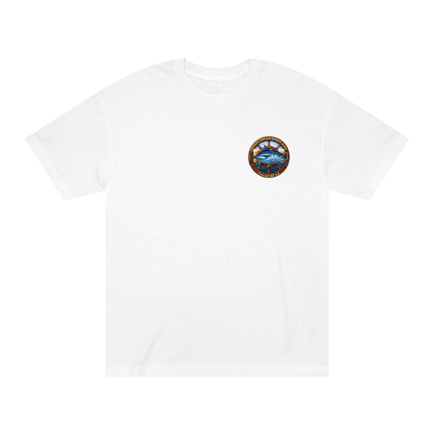 Beer Drinkers Union Heavy Cotton- Fishing and Beer Graphic Design