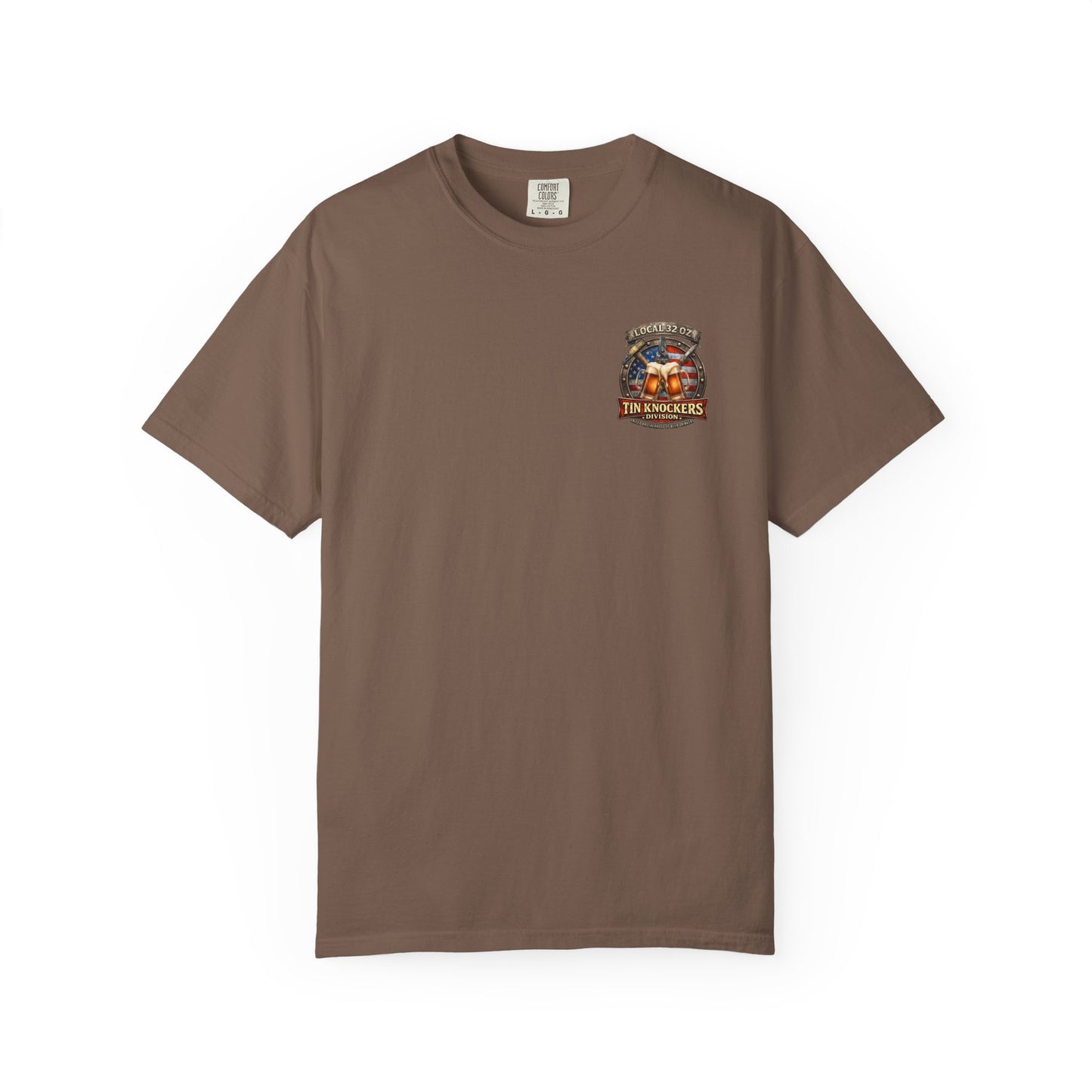 Tin Knockers Division T-Shirt — Local 32 oz.