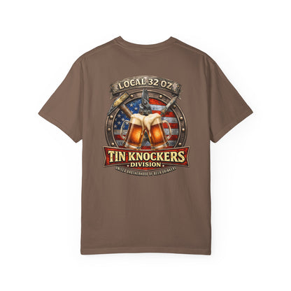 Tin Knockers Division T-Shirt — Local 32 oz.