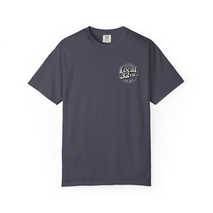 Local 32oz Captains Division Graphic Tee. Heavy Cotton