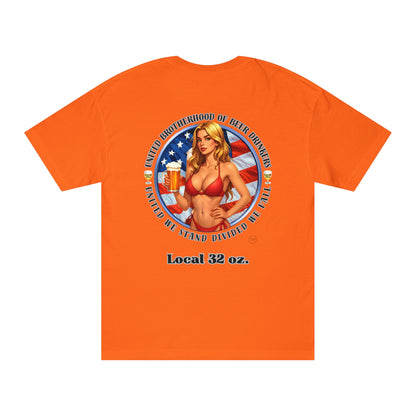 Beer Drinkers Union Local 32 oz Bikini N Beer Heavy Cotton Tee