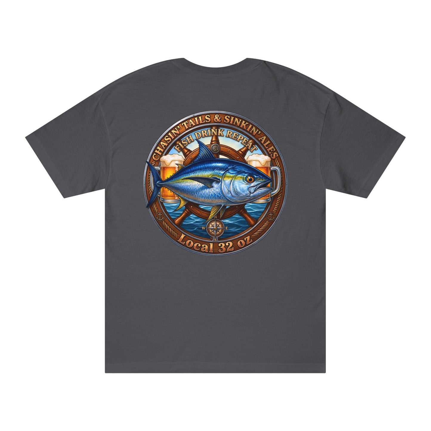 Local 32 oz. Fishing and Beer Heavy Cotton