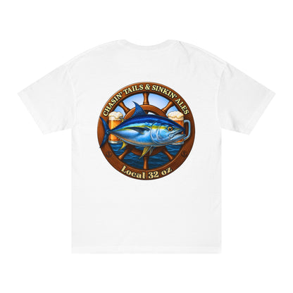 Beer Drinkers Union Heavy Cotton- Fishing and Beer Graphic Design