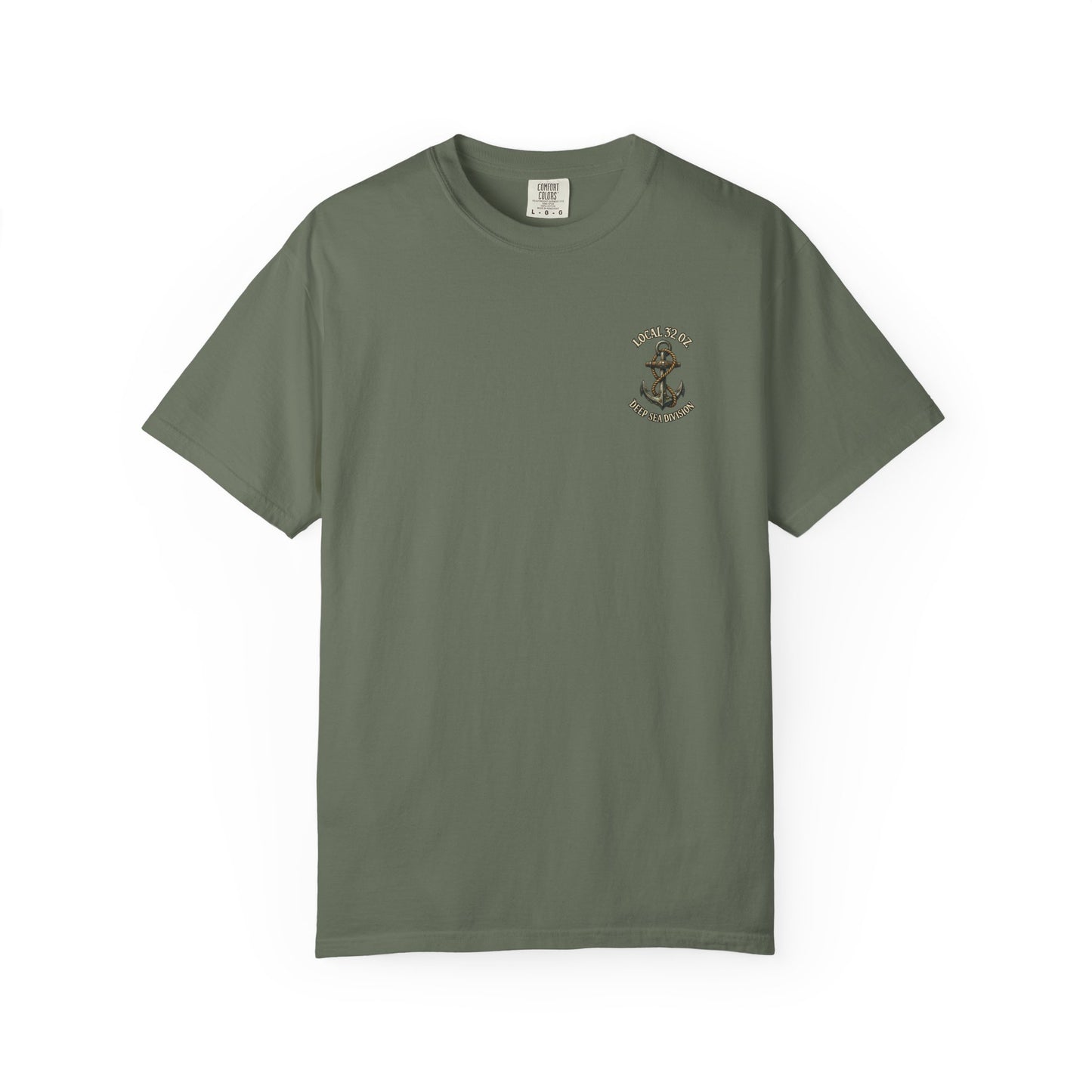 Anchor T-Shirt — "Local 32 oz. Deep Sea Division" Nautical Graphic Tee