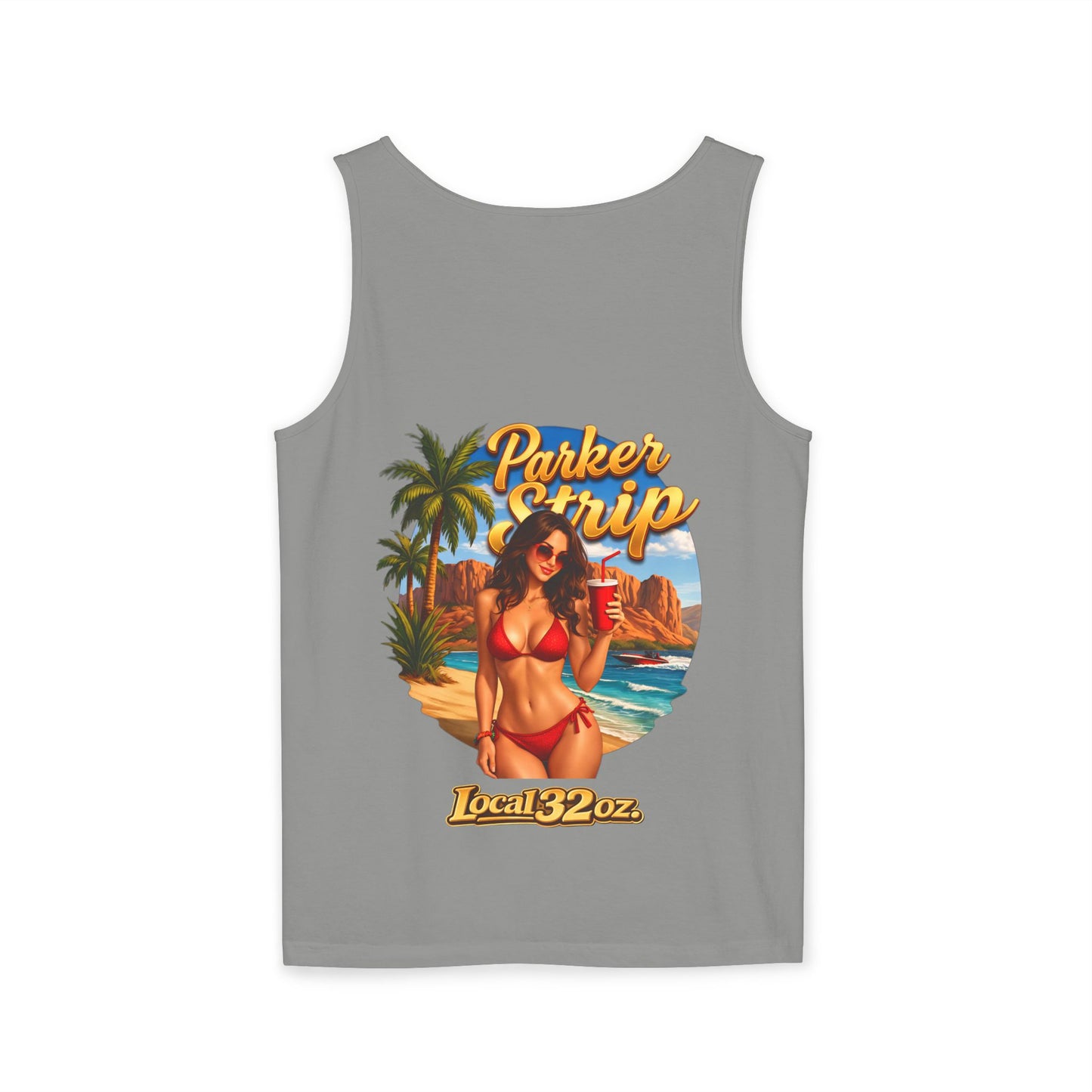 "Parker Strip" Tank top Beach Bikini Design Local 32 oz.