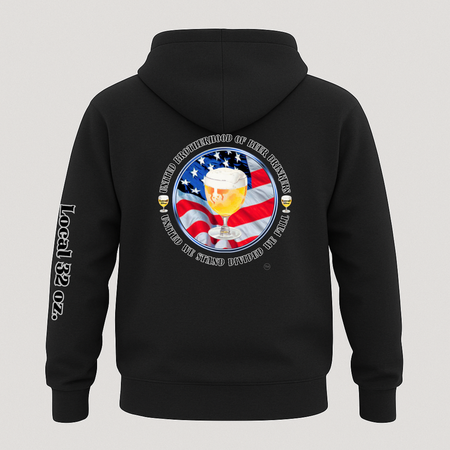 Beer Drinkers Union Local 32 oz Hoodie