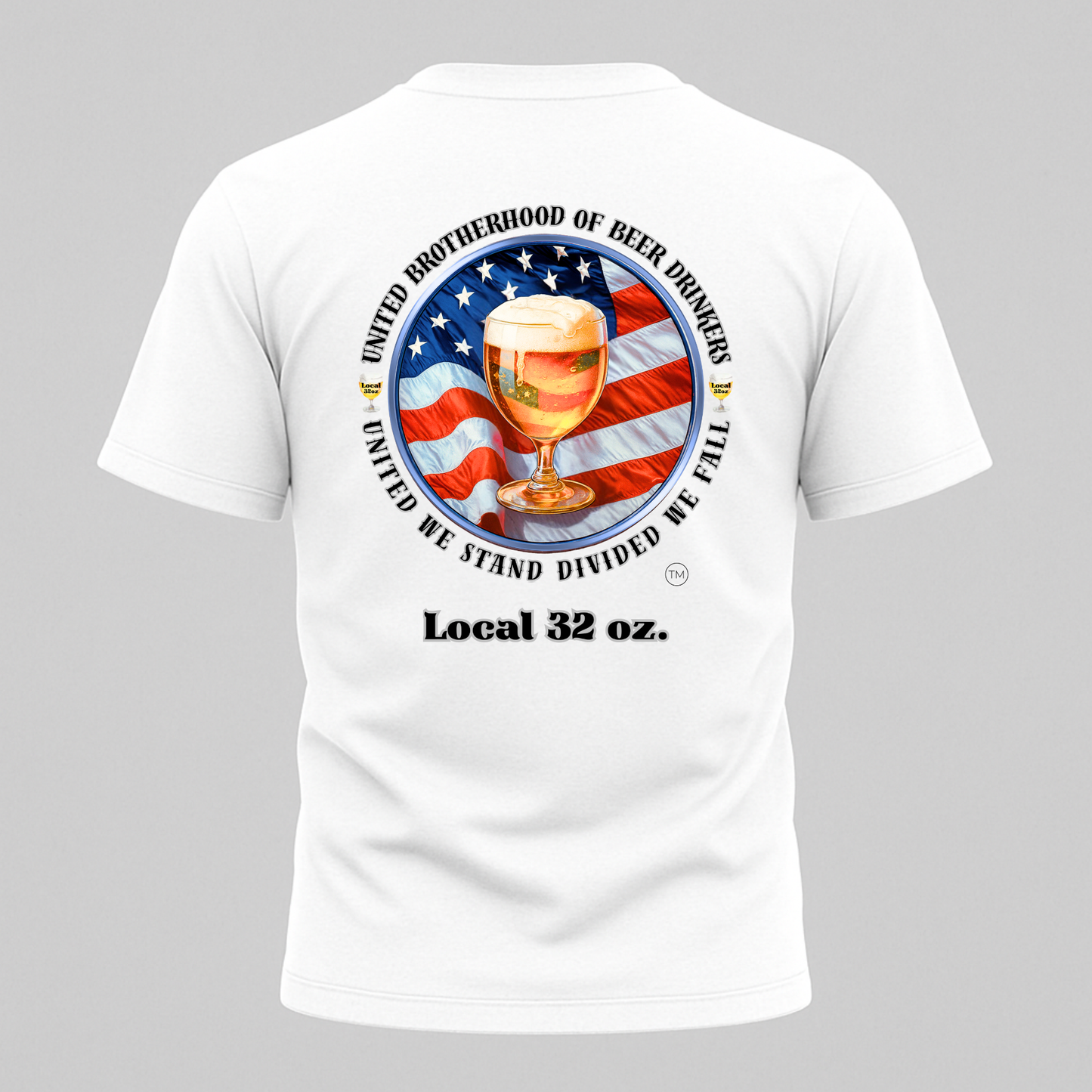 Beer Drinkers Union Local 32oz. Unisex Tee Heavy Cotton Version 6oz. Shirt