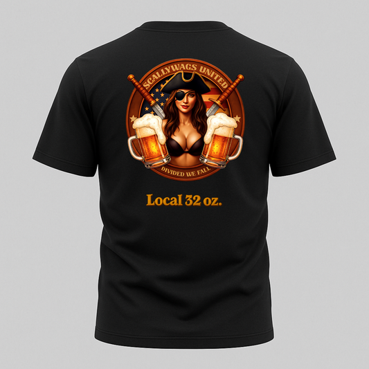Local 32 oz. Scallywags United heavy cotton