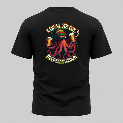 Rastapus! Local 32 oz.  Deep Sea Division Graphic Tee
