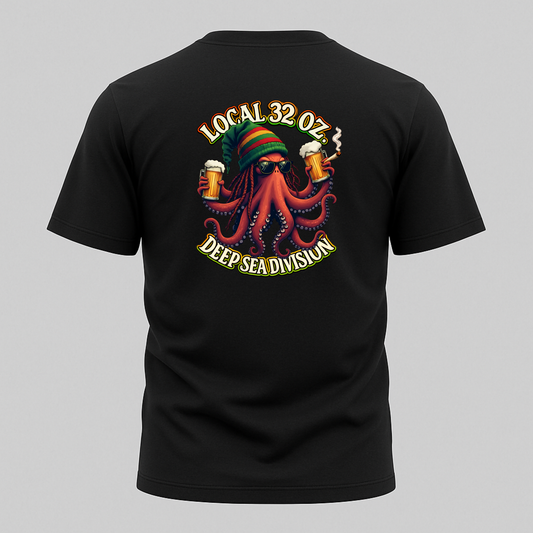 Rastapus! Local 32 oz.  Deep Sea Division Graphic Tee