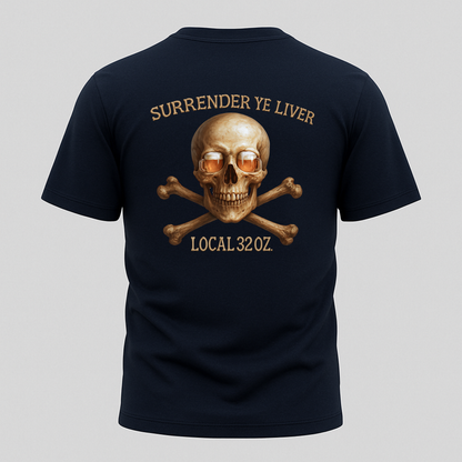 Skull and Bones- Local 32 oz.  Heavy cotton.