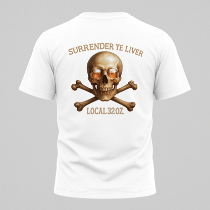 Skull and Bones- Local 32 oz.  Heavy cotton.