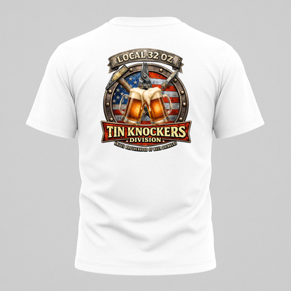 Tin Knockers Division T-Shirt — Local 32 oz.