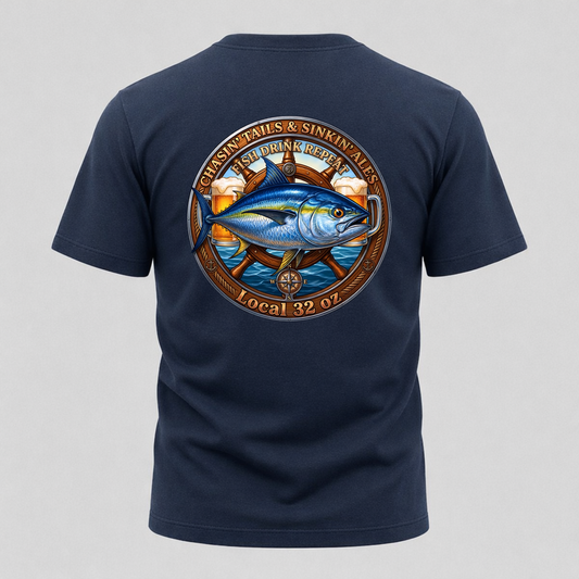 Local 32 oz. Fishing and Beer Heavy Cotton