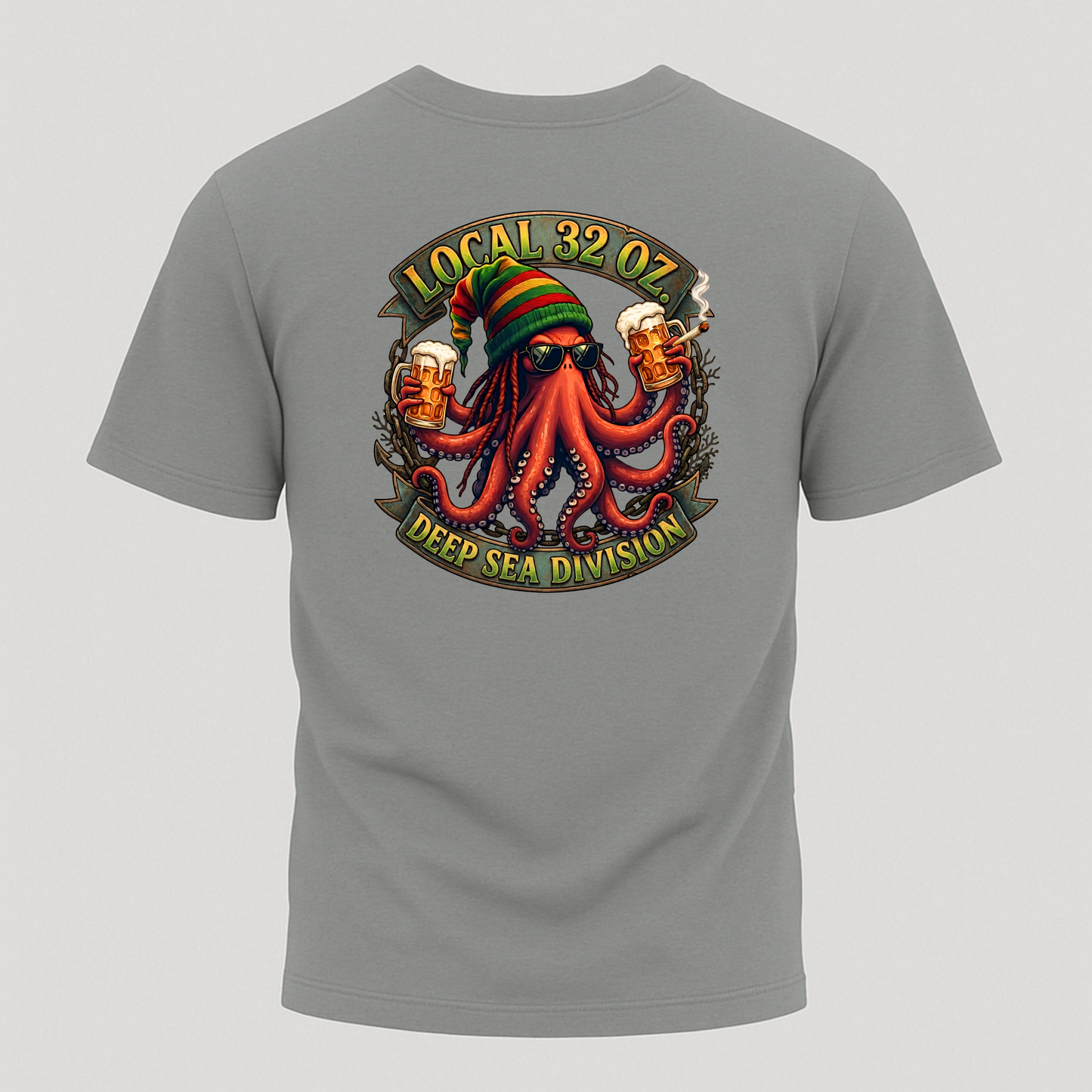 Rastapus! Local 32 oz.  Deep Sea Division Graphic Tee