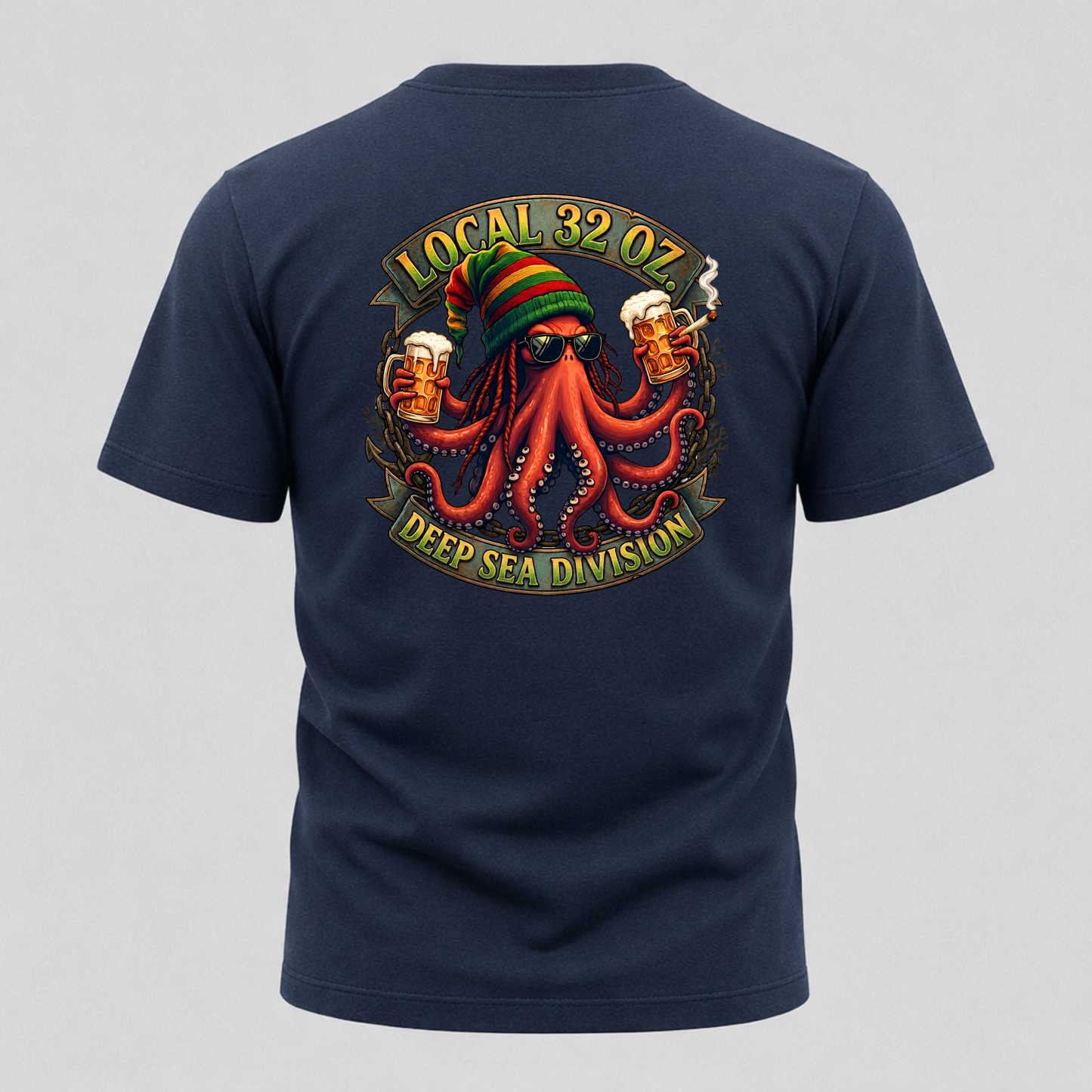 Rastapus! Local 32 oz.  Deep Sea Division Graphic Tee