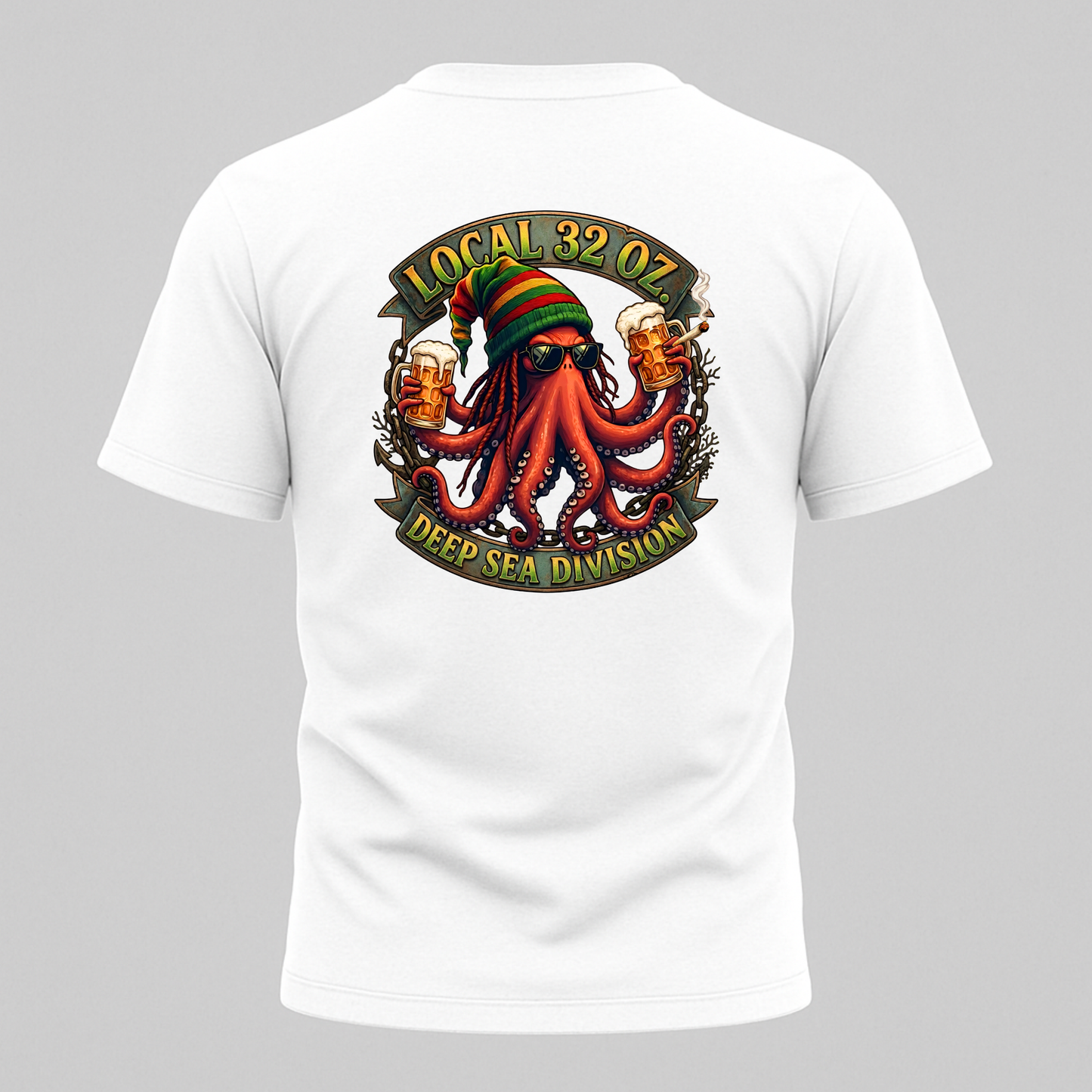 Rastapus! Local 32 oz.  Deep Sea Division Graphic Tee