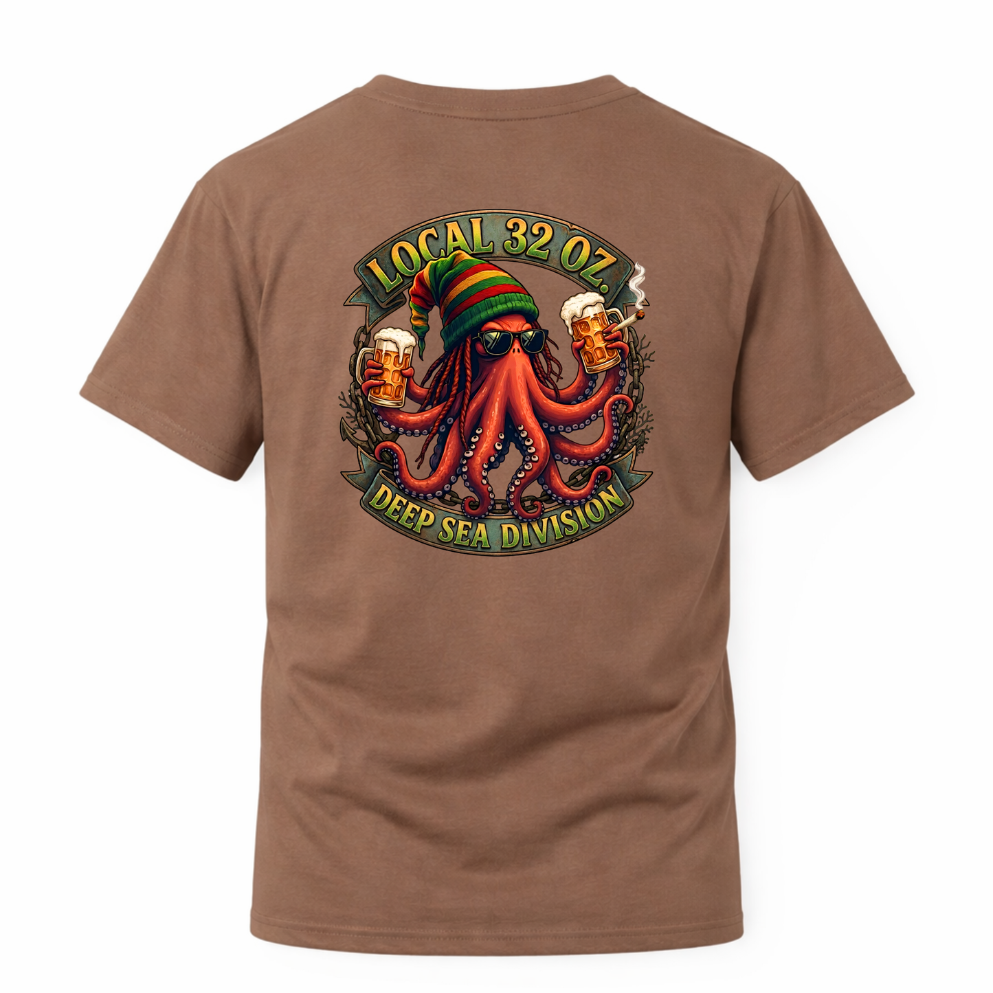 Rastapus! Local 32 oz.  Deep Sea Division Graphic Tee