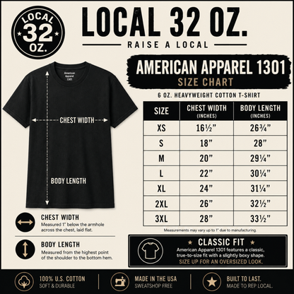Ironworkers Local 32 oz T-Shirt – Vintage Union Crew Tee