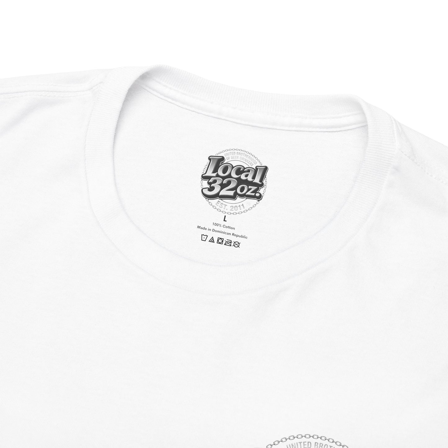 Local 32 oz. United Brotherhood Official T shirt.
