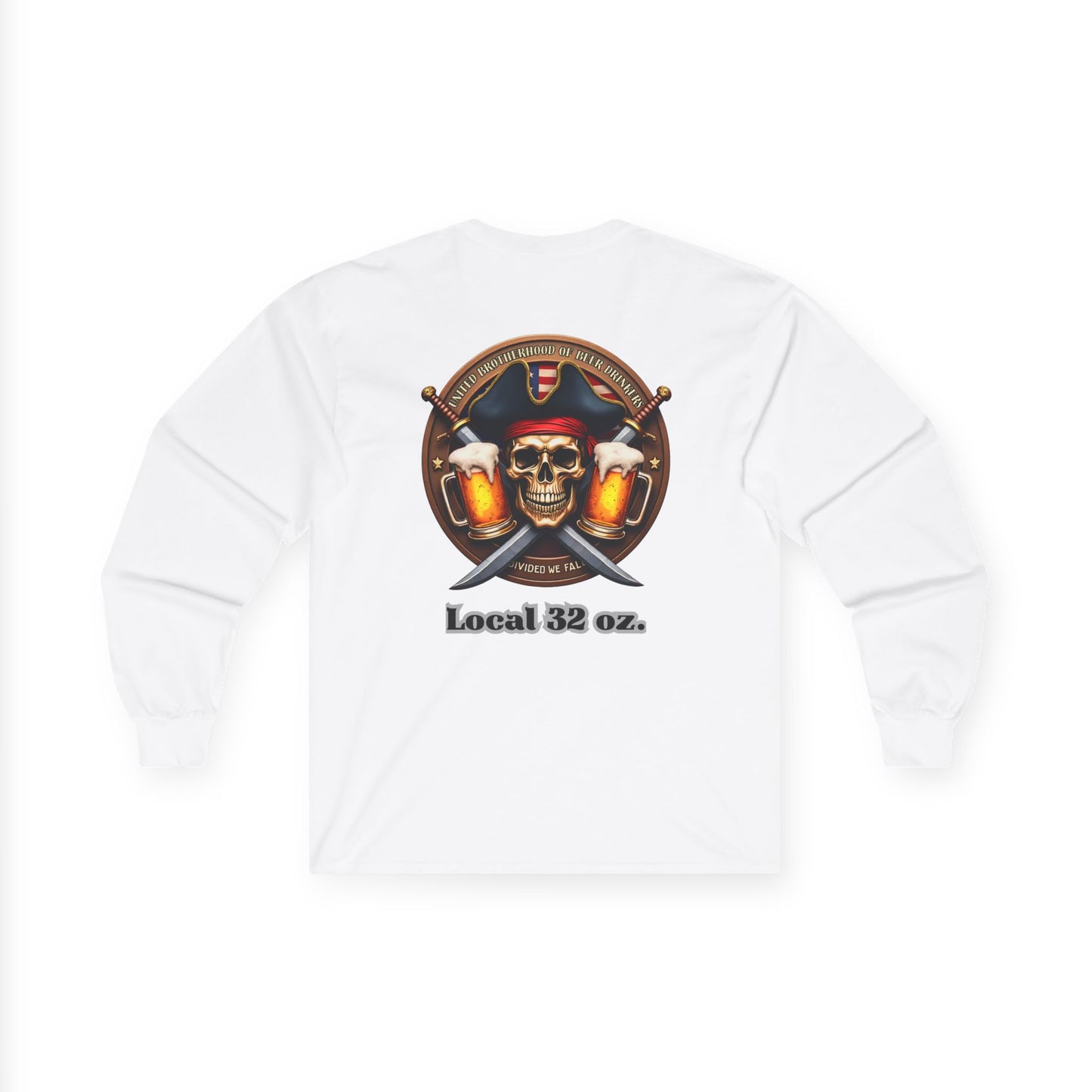 Pirate Theme Long Sleeve Tee - Unisex Cotton