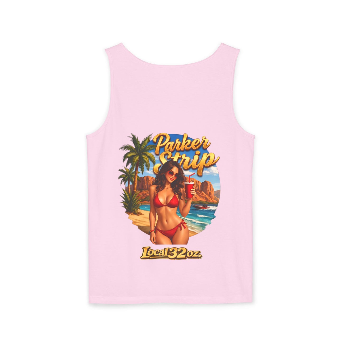 "Parker Strip" Tank top Beach Bikini Design Local 32 oz.