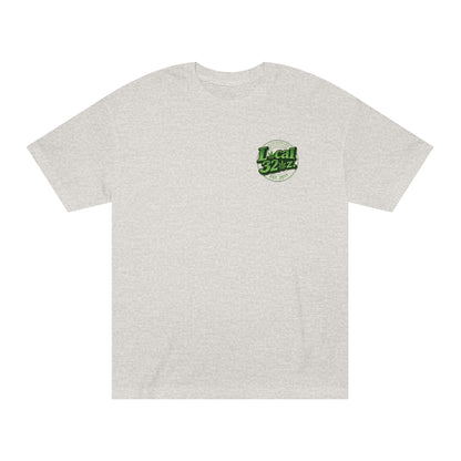 Local 32 oz. Green Cannabis Logo Graphic T-Shirt
