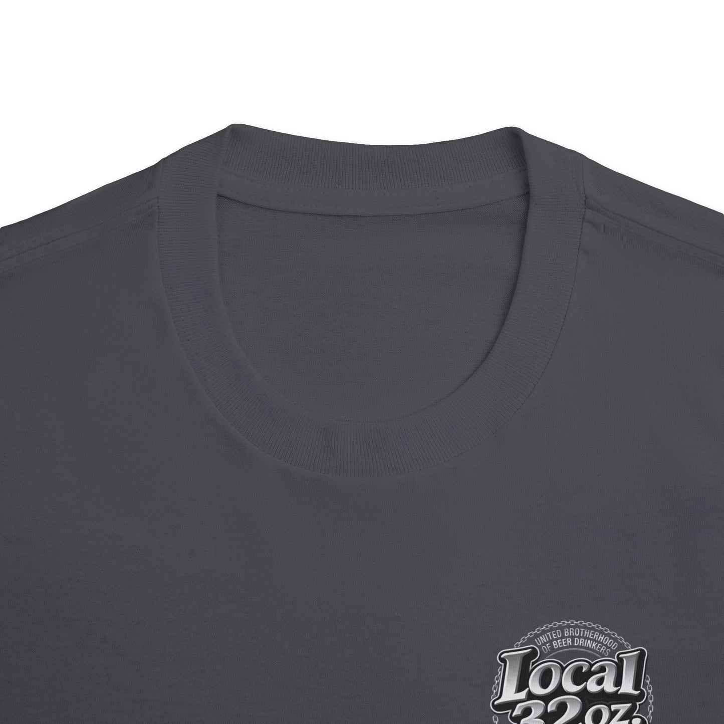 Construction Crew Graphic Tee. Local 32oz. Heavy Equipment.