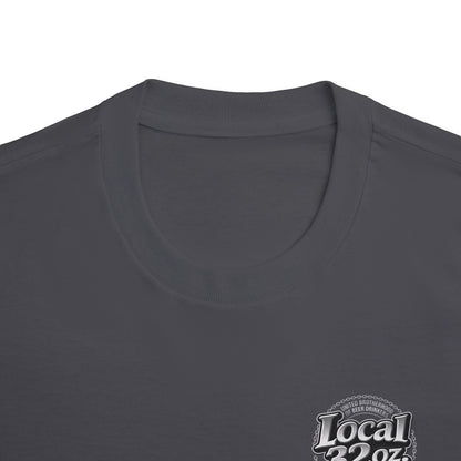 Construction Crew Graphic Tee. Local 32oz. Heavy Equipment.