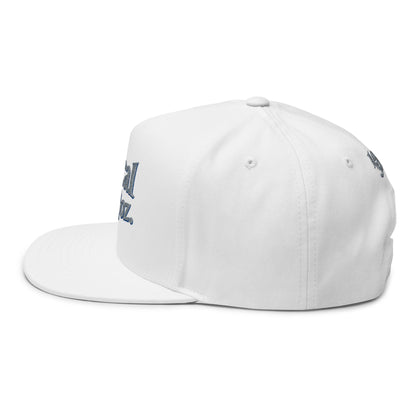 Local 32oz Embroidered Flat Bill Cap