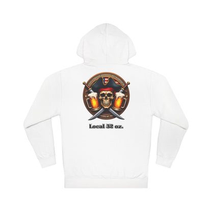 Beer Drinkers Local 32 oz. Pirate Hoodie.
