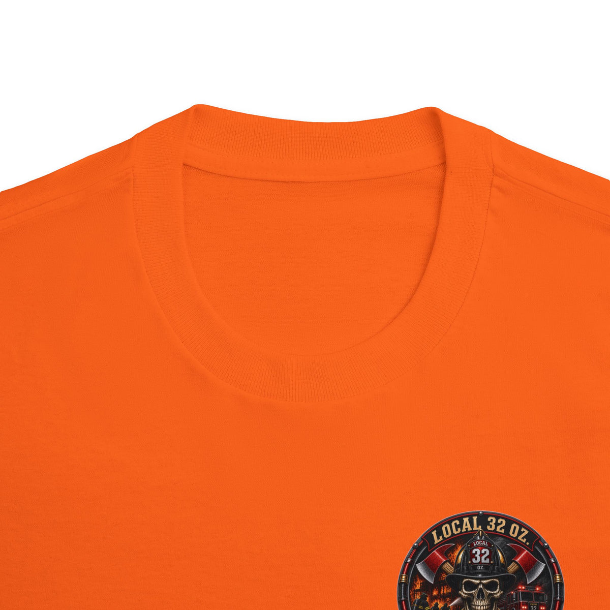 Firefighter Division Skull Tee — Local 32 Firefighters Division Graphic Tee
